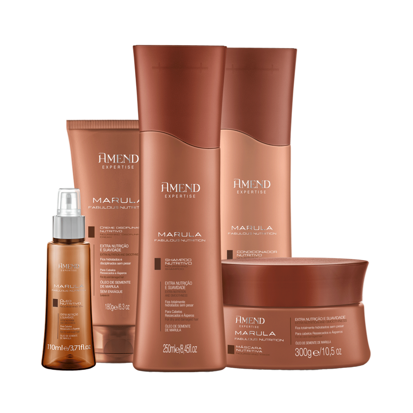 Amend Marula Fabulous Nutrition Sæt x 5 produkter