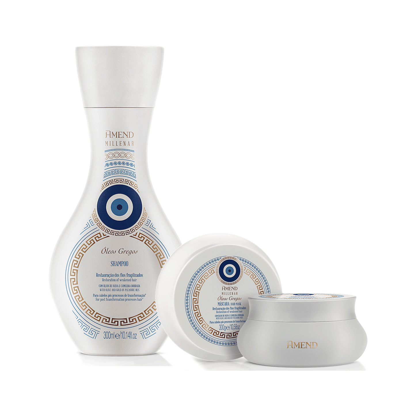 Amend Millenar Greek Oils Sæt Shampoo & Mask