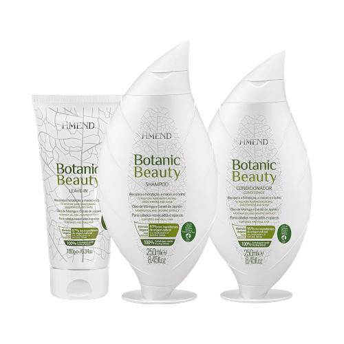 Amend Botanic Beauty White Sæt x 3 produkter med Leave-in