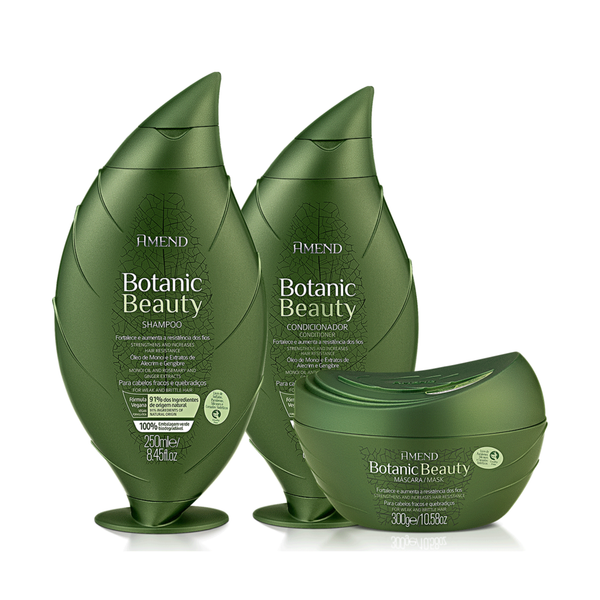 Amend Botanic Beauty Green Sæt x 3 produkter med Mask