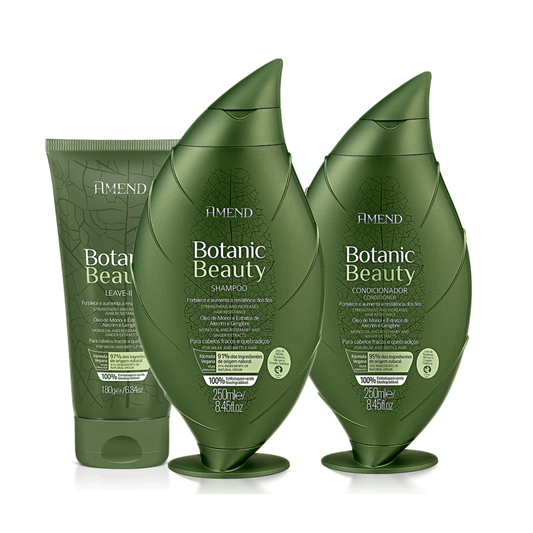 Amend Botanic Beauty Green Sæt x 3 produkter med Leave-in
