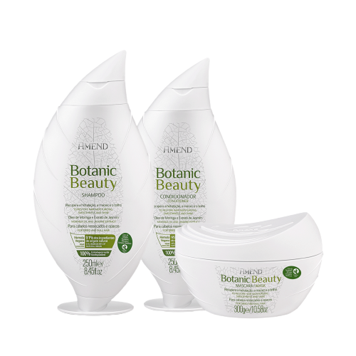 Amend Botanic Beauty White Sæt x 3 produkter med Mask